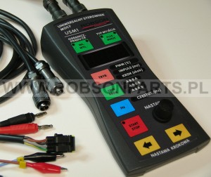 USM1 -Tester skoku kulki  i silników krokowych ,  generator częstotliwości  , nastawa PWM