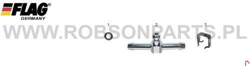 Krociec przelewu  Denso- zestaw 180 st