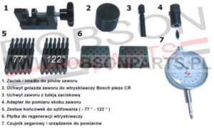 Zestaw do regeneracji / naprawy wtryskiwaczy BOSCH PIEZO
