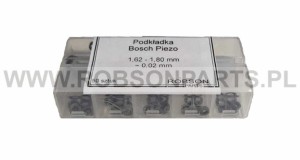 Zestaw podkładek regulacyjnych Bosch Piezo 1,62-1,80 / 50 szt