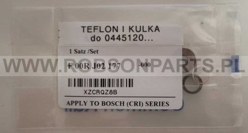 Pierścień uszczelniający wtryskiwacza Bosch F00RJ02177