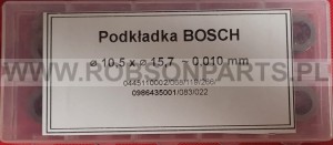 Zestaw podkładek regulacyjnych Bosch 15,7 x 10,5