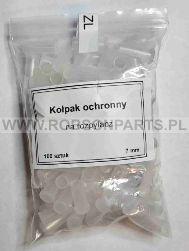 Kołpak końcówki wtryskiwacza 7 mm ( opakowanie 100 szt )