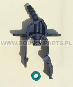 Króciec przelewu wtryskiwacza Delphi