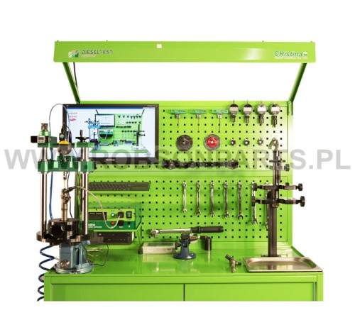 CRISTINA- Zestaw 3 stopnia  do regulacji i naprawy wtryskiwaczy Common Rail  BOSCH, DENSO i DELPHI. (FULL - Pełen zestaw)