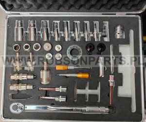 Zestaw narzędzi do montażu i demontażu wtryskiwaczy Common Rail