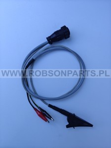 Przewód testowy z krokodylkami (czerwony/czarny) do Valve Tester V2