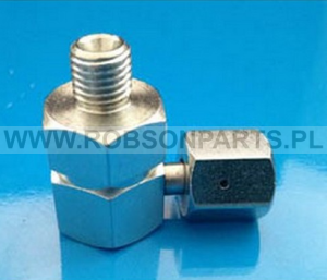 Łącznik / kolanko  GZ M14 x 1,5 - GW M12 x 1,5
