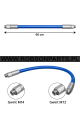 Przewód wysokiego ciśnienia 66 cm M12x1,5 / M14x1,5 3000 BAR