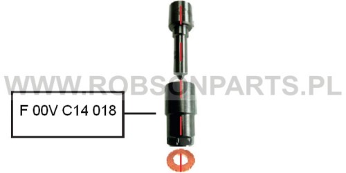 Nakrętka końcówki F00VC14018