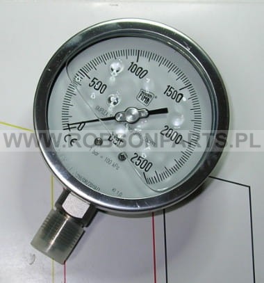 Manometr glicerynowy 0-2500 bar