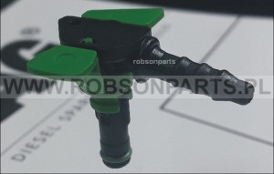Króciec przelewu wtryskiwacza Bosch