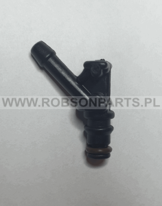 Króciec przelewu wtryskiwacza Siemens L - 1 W