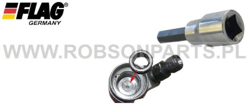 Klucz  1/2"  gniazda wtryskiwacza  CR Bosch